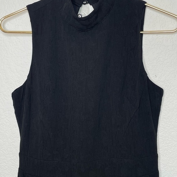 Anthropologie jumpsuit halter black sz XSP xs petite NWT - Picture 2 of 8